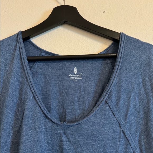 FREE PEOPLE MOVEMENT CITY VIBEZ TUNIC TEE S OVERSIZED - Picture 3 of 14